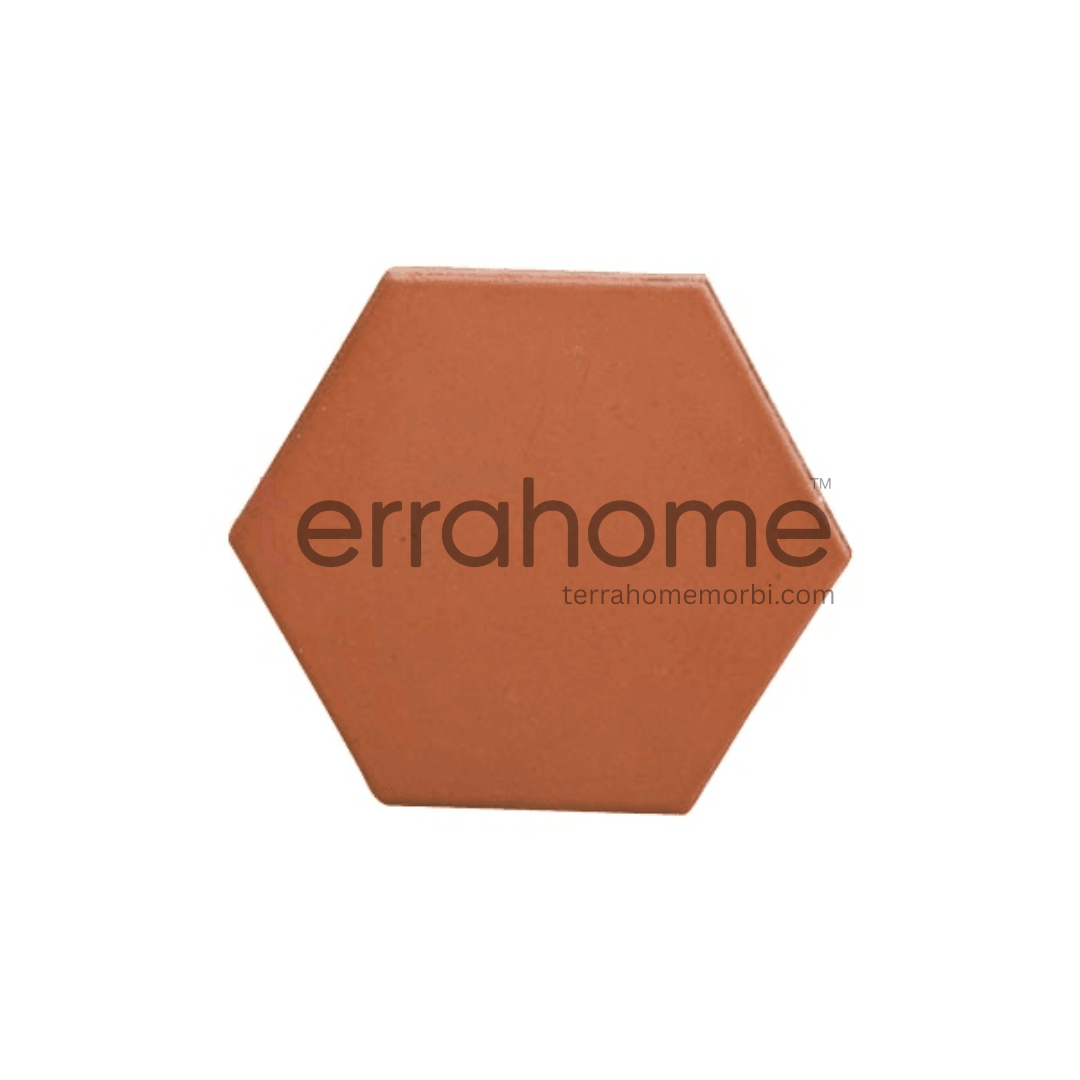 6"x6"x 15mm Hexagon Plain