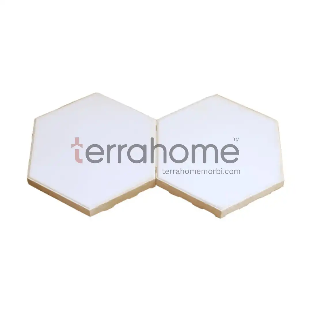 6"x6"x 15mm Hexagon Plain